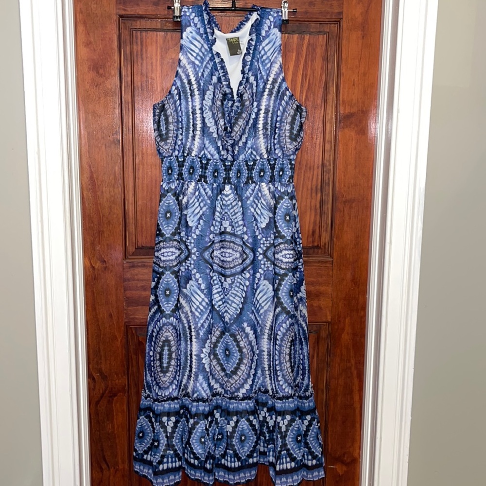 Taylor Petite Blue Dress